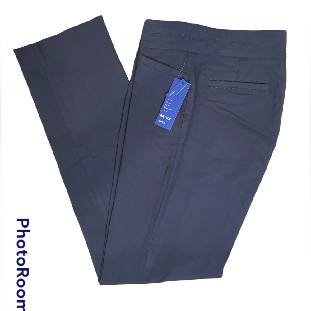 NWT Women’s Apt 9 Navy pants size 8P